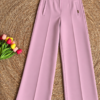 Pantalon de pinzas Nikki palo rosa