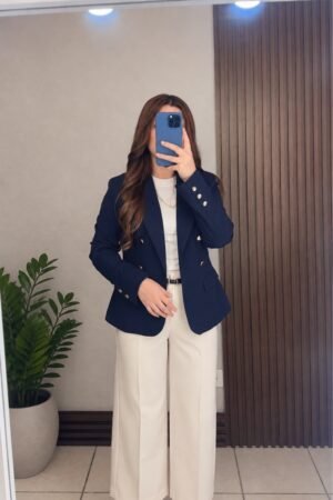 Blazer con forro 9B Azul Marino