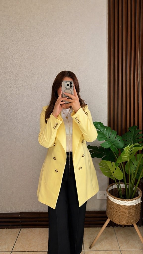 Blazer Largo Amarillo