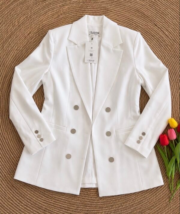 Blazer Estilo Primium 12/B Blanco