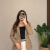 Blazer sin forro manga normal Cacky