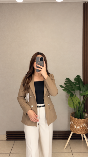 Blazer sin forro manga normal Cacky