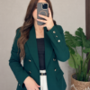 Blazer con forro 9B verde botella