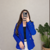 Blazer con forro 9B Azul pavo