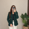 Blazer con forro 9B verde botella