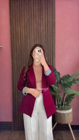 Blazer Manga Rayada Corinto