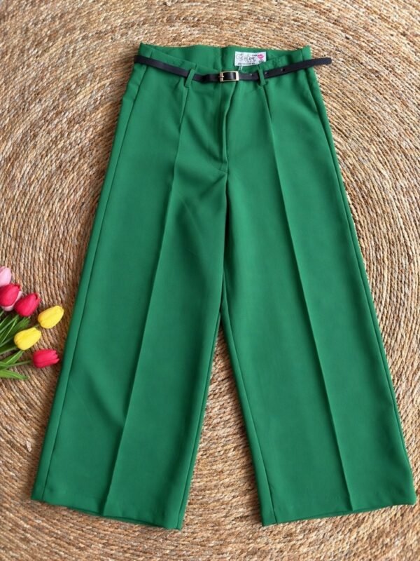 Pantalón Culotte/corto Verde Perico