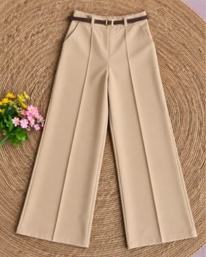 66b683f9-65da-5425-a986-2063ef9f32b5.jpg Pantalón de Vestir con Elástico Beige