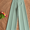 Pantalon de pinzas Nikki  verde pistacho