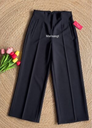 897d63c2-cc97-5b0d-a615-5b183b5226c7.jpeg Pantalón de Pinzas Negro
