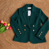 Blazer con forro 9B verde botella