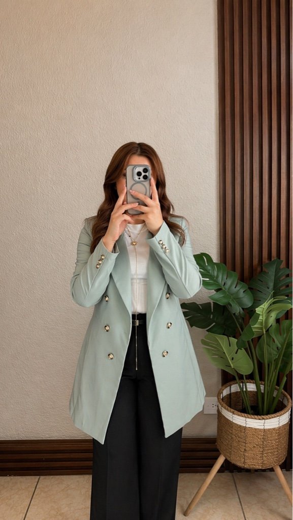 Blazer Largo Menta