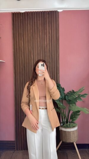 Blazer Manga Plisada Cacky