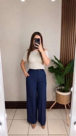ca3ecf3d-e251-5ef2-a7d8-cbe54d0af480.jpg Pantalón con Botones Azul Marino