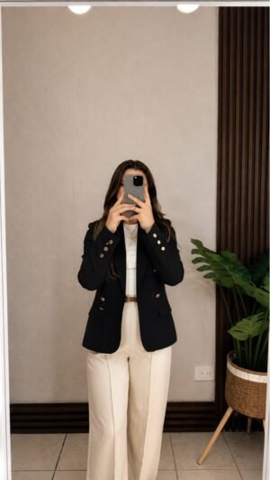 Blazer con Forro 9B Negro