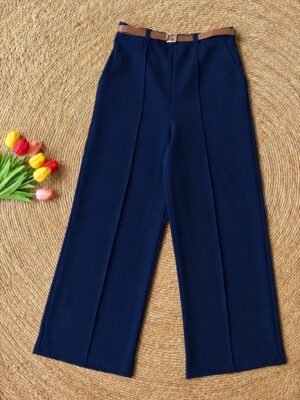 de623d33-2dda-5e04-979c-79faaefa5618.jpeg Pantalón de Vestir con Elástico Azul Marino