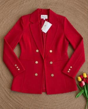 Blazer Estilo Primium 12/B Rojo