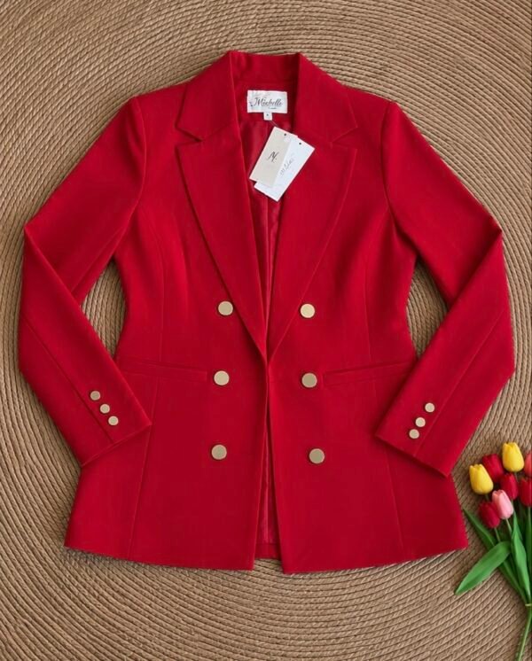 Blazer Estilo Primium 12/B Rojo