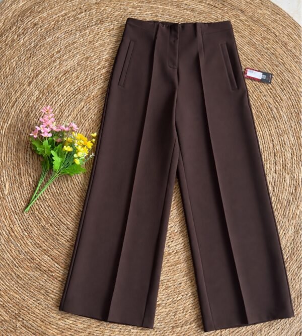 Pantalon de Pinzas Cafe
